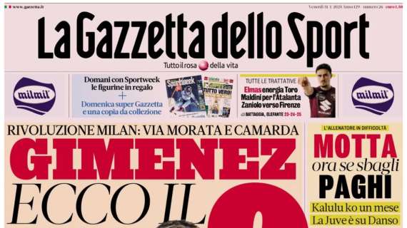 Rassegna stampa, ecco le prime pagine dei quotidiani sportivi italiani