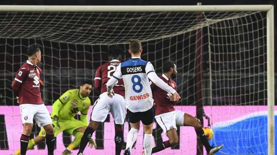 SERIE A, Che disfatta il Torino: l'Atalanta vince 0-7