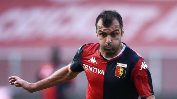 Genoa, auguri all'attaccante macedone Goran Pandev