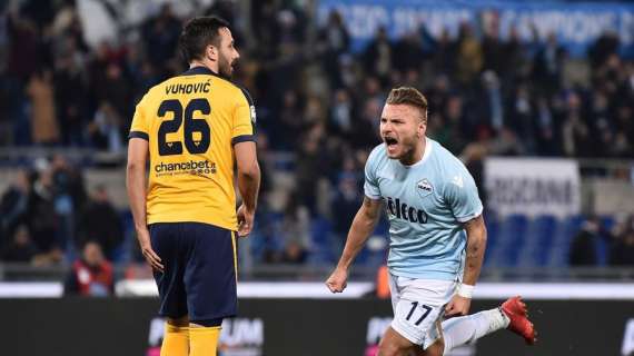 Lazio, tiro al bersaglio: contro il Verona, record europeo di conclusioni nella prima mezz'ora