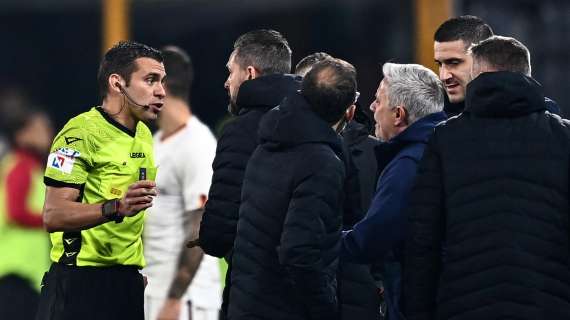 Lite Mourinho - Serra: l'arbitro torna a lavoro... ma in Serie B