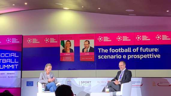 Social Football Summit | Vezzali: "Pensiamo di sospendere il Decreto dignità"