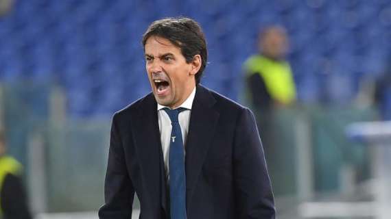 Napoli - Lazio, Inzaghi all'intervallo va verso Massa: Manganiello lo ferma