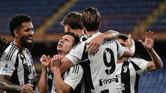 La Juve torna a segnare e a vincere: netto 0-3 al Genoa