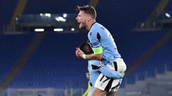 Lazio, super Immobile versione Champions: nessuno meglio di lui per gol e assist