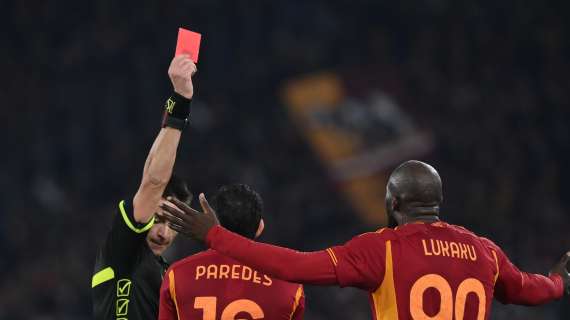 Roma, Cesari sull'espulsione di Lukaku: "Ecco quante giornate prenderà"