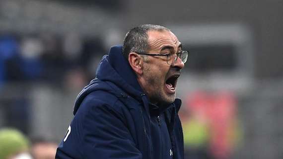 Juventus - Lazio, Sarri: "C’è unità di intenti, un peccato che si finisca ora"