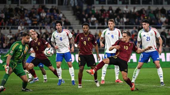 IL TABELLINO di Italia - Belgio 2-2