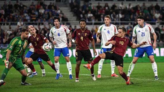 IL TABELLINO di Italia - Belgio 2-2