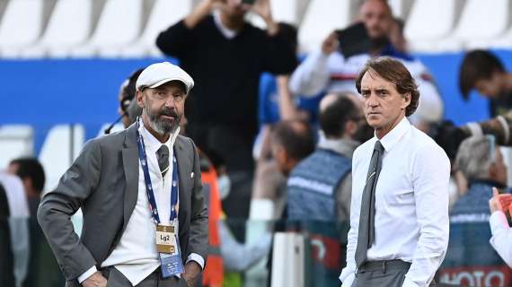 Mancini ricorda Vialli: "Ha detto che l'Italia dovrà vincere il Mondiale del 2026"