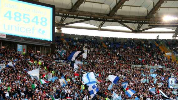 Lazio, terminata la campagna abbonamenti: da oggi in vendita i biglietti per la Juventus