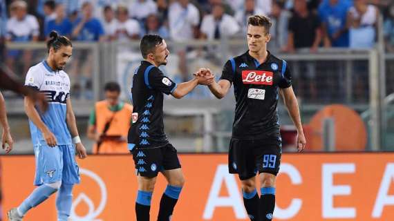 Napoli, Milik: "Vittoria importantissima, non era facile giocare contro questa Lazio"
