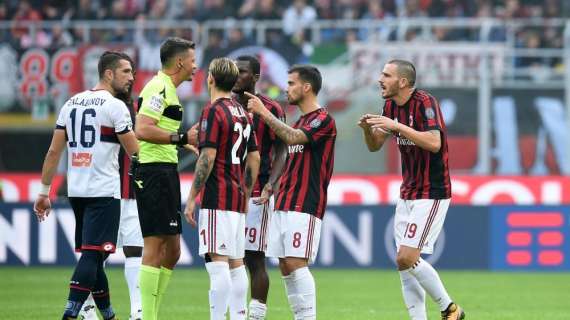 Serie A: pari tra Genoa e Milan, vittorie per Roma e Fiorentina