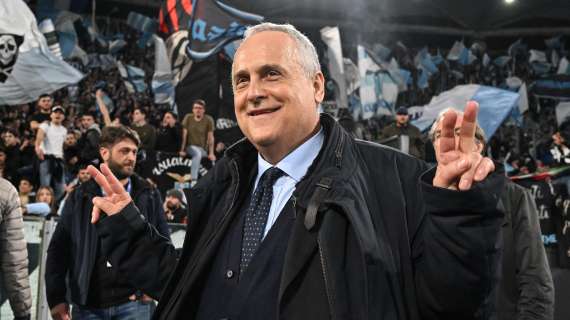 Lazio, Lotito: "I tifosi della Roma mi amano perché sono un presidente presente"