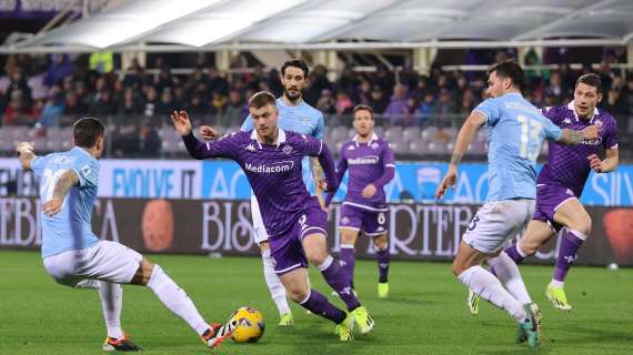 Lazio, neanche la fortuna basta: ennesima rimonta subita, la Fiorentina esulta