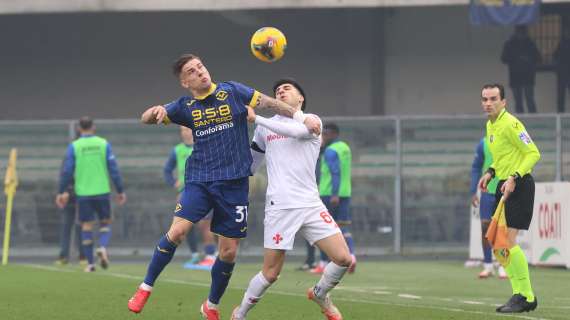 Serie A, la Lazio ruba un punto alla Fiorentina: al Bentegodi vince il Verona