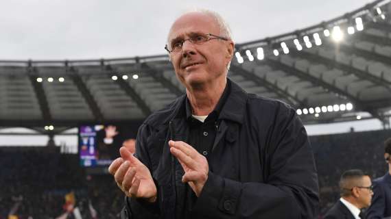 Lazio, Eriksson torna all'Olimpico: l'omaggio al mister campione d'Italia