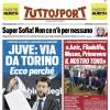 Tuttosport in prima pagina: "Dumfries fa i botti, l'Inter fa i conti"