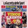 Juve, riecco Morata: si propone in coppia con Vlahovic. La Gazzetta in prima pagina