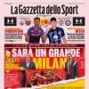 La Gazzetta in apertura: "Mossa da Champions: la catena di Inzaghi per isolare Haaland"