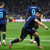 Dominio Inter: 2-0 allo Slavia al 45'. Lautaro sfrutta l'assist del portiere, Dumfries...