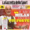 La Gazzetta dello Sport in prima pagina: "Inzaghi, nodo difesa: De Vrij un dubbio, Skriniar e Dumfries in bilico"