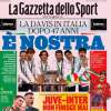 La Gazzetta in apertura: "Juve-Inter non finisce mai". Inzaghi resta a +2