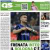 "Frenata Inter, il Bologna c'è": la prima pagina del QS dopo il pari nerazzurro