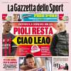 La Gazzetta in apertura: "Lautaro torna leader e ritrova Lukaku. Ora vale 100 milioni"