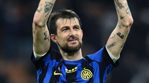 L'Inter sblocca il derby al 18'! Dormita difensiva, Acerbi incorna