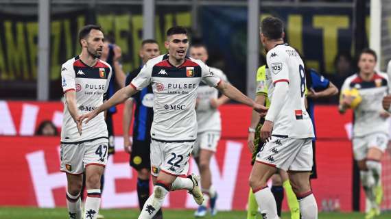 Inter-Genoa, i tifosi ospiti non ci stanno: coro "Siete come la Juve" dopo il calcio di rigore