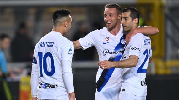 Lecce-Inter 0-4: il tabellino della goleada nerazzurra