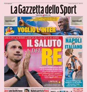 Lukaku dice no al Chelsea e punta a una maglia col City. La Gazzetta: "Voglio l'Inter"