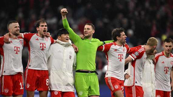 Champions, il Bayern batte l'Arsenal e vola in semifinale. City-Real ai supplementari