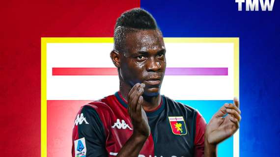 Balotelli opzione per il Genoa dopo il ko di Vitinha. Si valuta anche l'ex Cagliari Pereiro