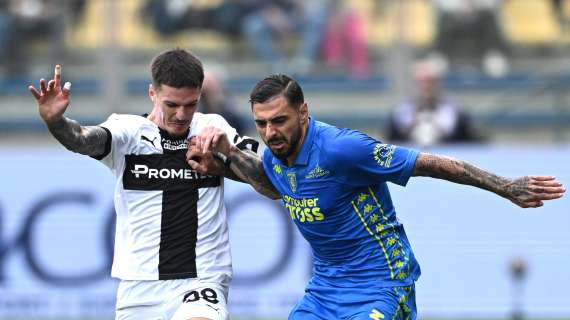 Un tempo per parte, al Tardini pari tra Parma ed Empoli: 1-1 il risultato finale