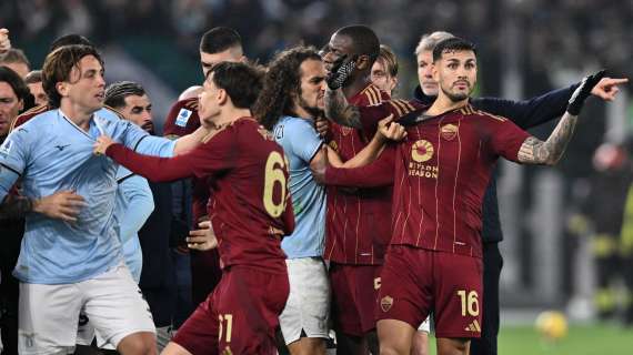 Il derby è della Roma: a segno il figliol prodigo Pellegrini. Rosso a Castellanos nel finale