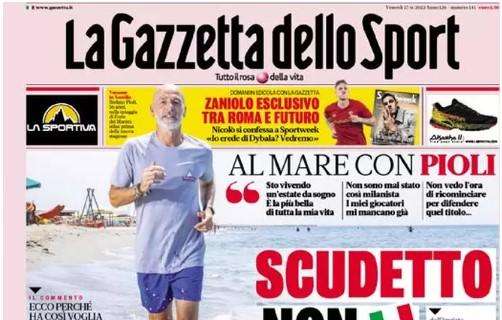 La Gazzetta dello Sport: "Inter, il giorno di Lukaku"