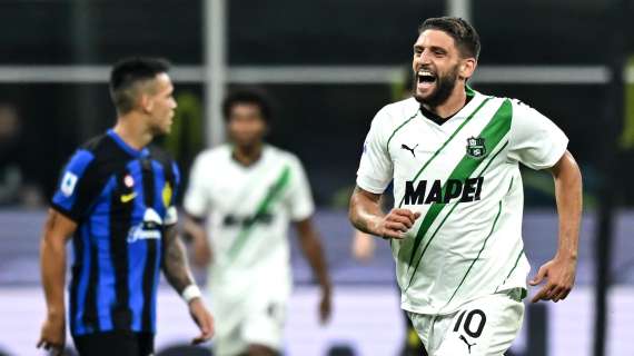 Inter-Sassuolo 1-2: il tabellino del match