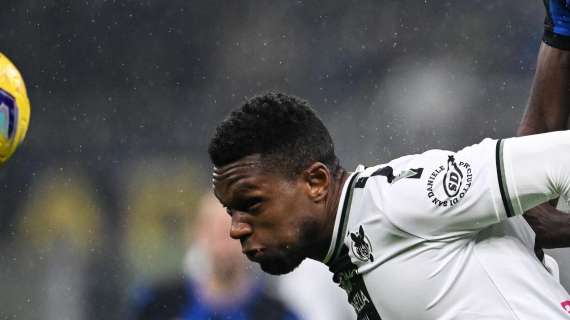 Ancora un gol subito di testa: Kabasele pareggia per l'Udinese dopo 4 sprechi