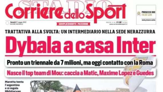 Il Corriere dello Sport: "Dybala a casa Inter, pronto un triennale"