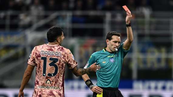 La moviola di Inter-Torino 3-2: corretto il rosso a Maripan, generoso il rigore granata