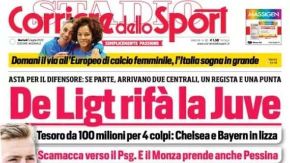 L'apertura del Corriere dello Sport: "Inzaghi non può più nascondersi"