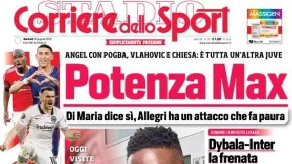 Il Corriere dello Sport: "Dybala-Inter, la frenata di Marotta"