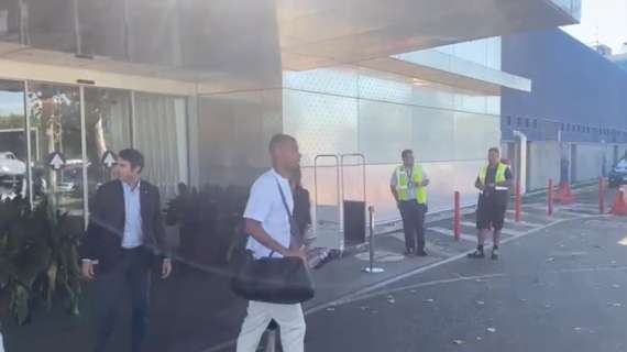 Inter, il nuovo acquisto Andy Diouf è atterrato a Milano: le immagini