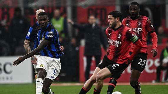 Il Milan riapre il derby: segna Tomori, 1-2 a 10 minuti dalla fine