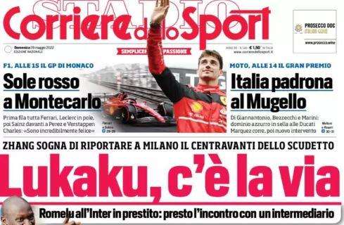 L'apertura del Corriere dello Sport: "Lukaku, c'è la via"