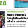 Il QS titola: "Non si vince più. Spogliatoio Milan ad alta tensione"