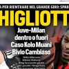 Juve-Milan da dentro o fuori. Il CorSport in prima pagina: "La ghigliottina"