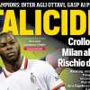 Milan e Juventus perdono. Il CorSport in prima pagina: "Italicidio"